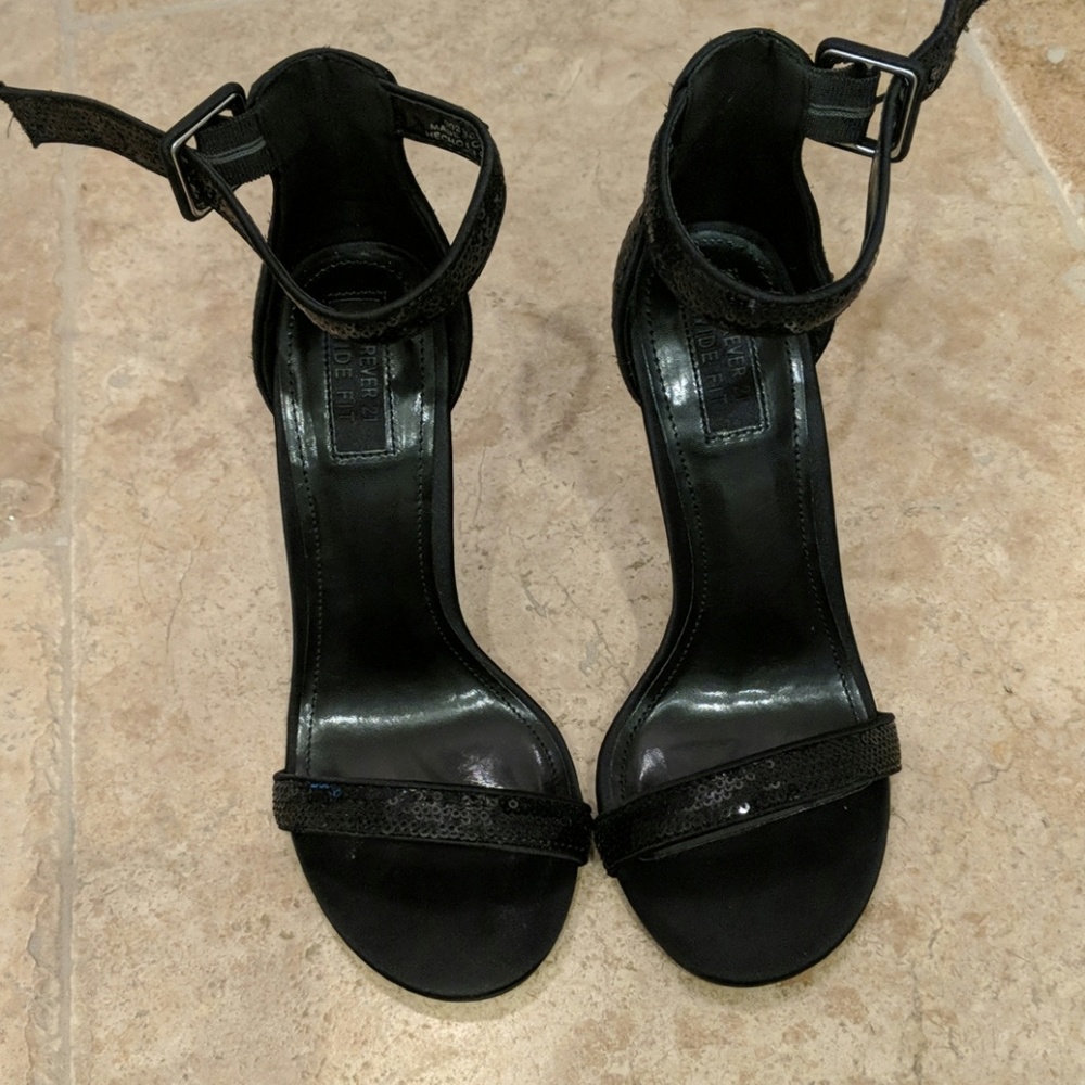 Black heels